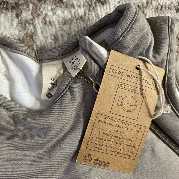 NWT KYTE BABY bamboo sleep sack wearable blanket 1.0 TOG 0-6 months UNISEX - Picture 2 of 4